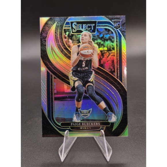 Other - 2025 Select WNBA Paige Buckers #118 Rookie Silver Prizm Premier Level (RC) Wings
